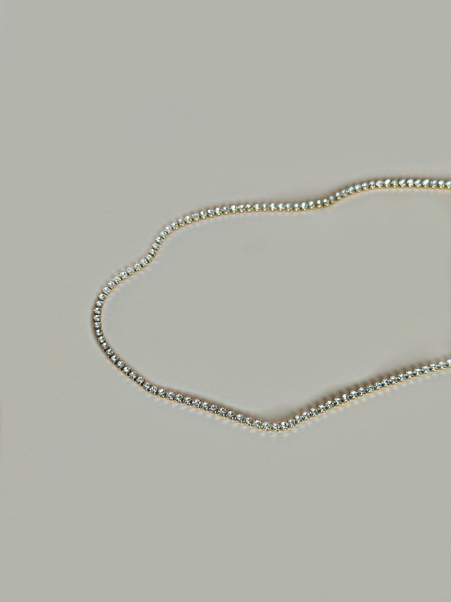 TENNIS necklace 2mm