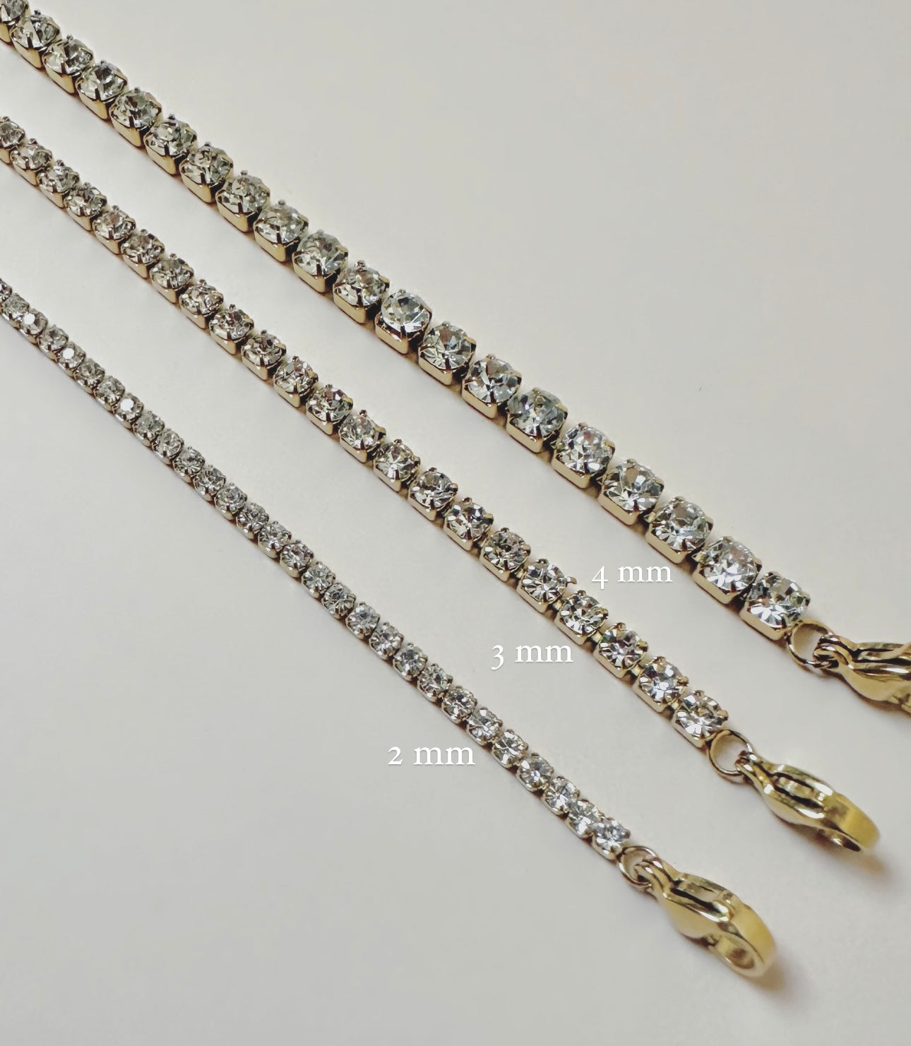 TENNIS bracelet 3mm