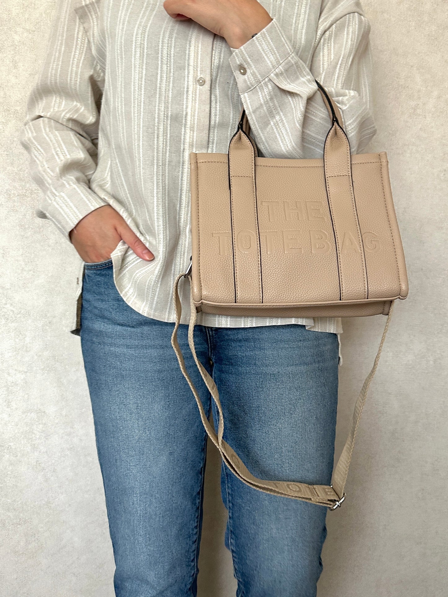 TOTE BAG small - light gray