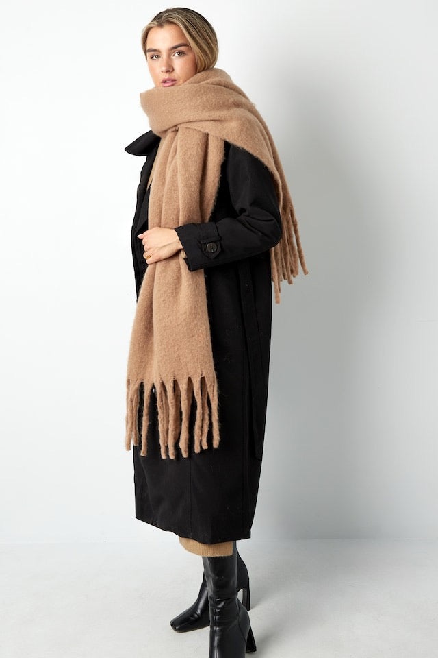 COZY SCARF off-white