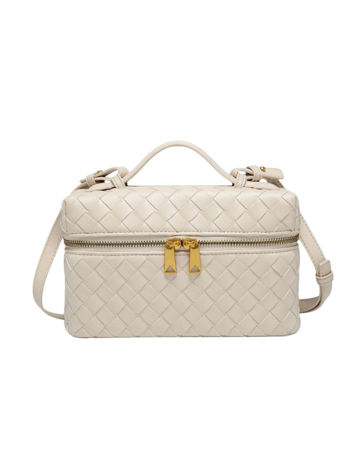 WOVEN BAG off-white