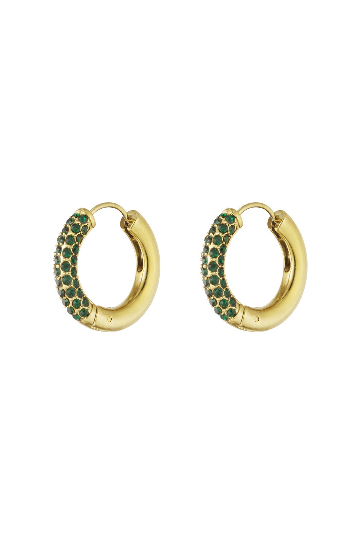 GREEN BEAM hoops