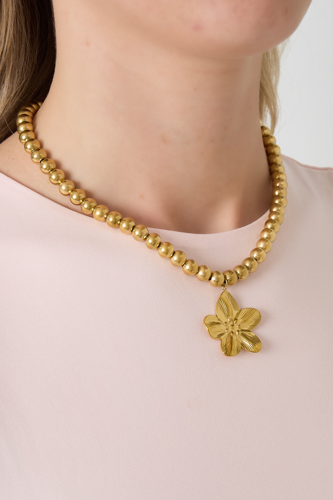 FLOWER DOTS necklace