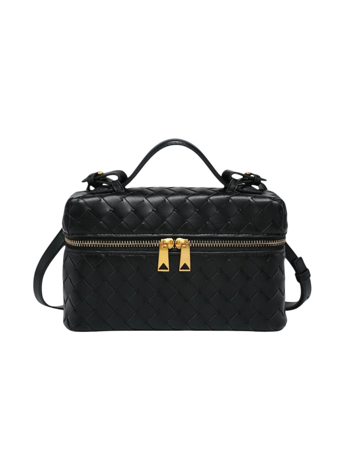 WOVEN BAG black