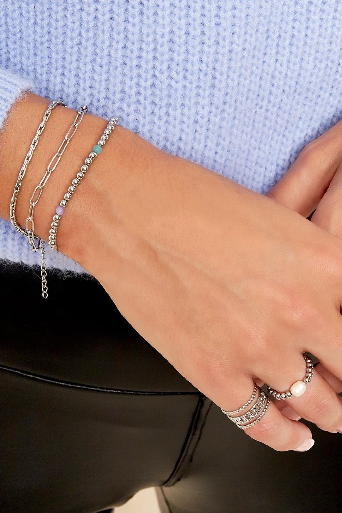 DOUBLE CHAIN bracelet