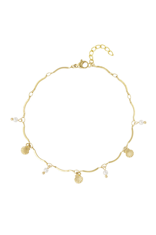 BEACH WAVES ANKLET