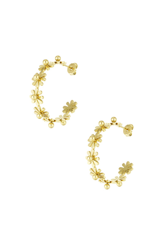 FLORAL hoops