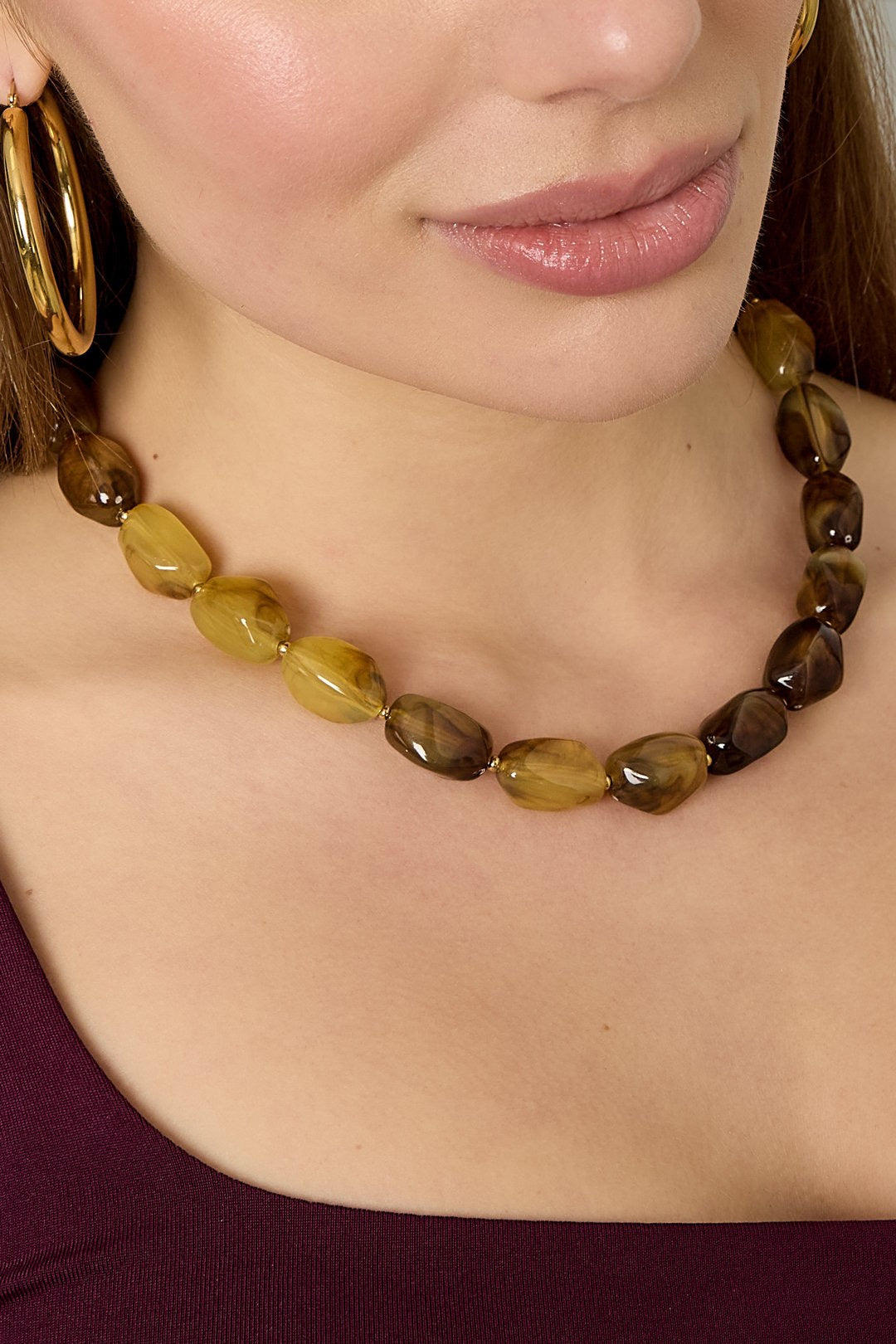 BEAD NECKLACE organic