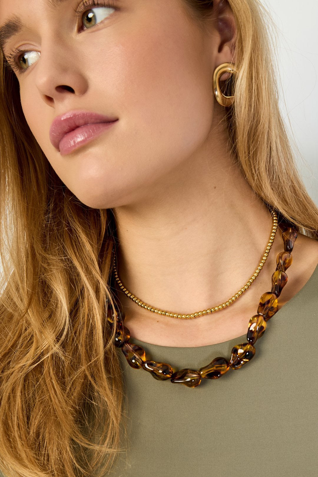BEAD NECKLACE retro