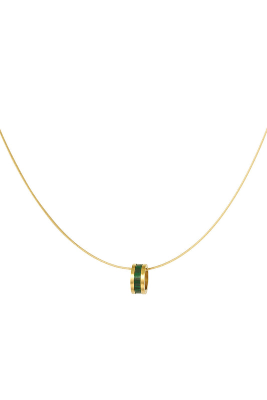 FOREST DONUT necklace