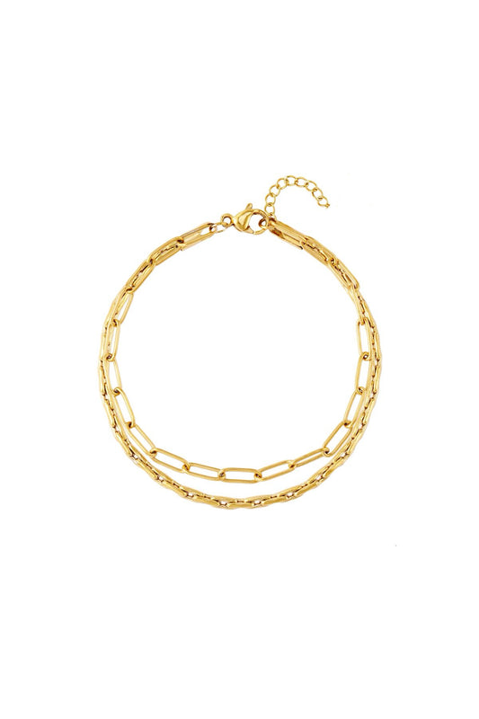 DOUBLE CHAIN bracelet