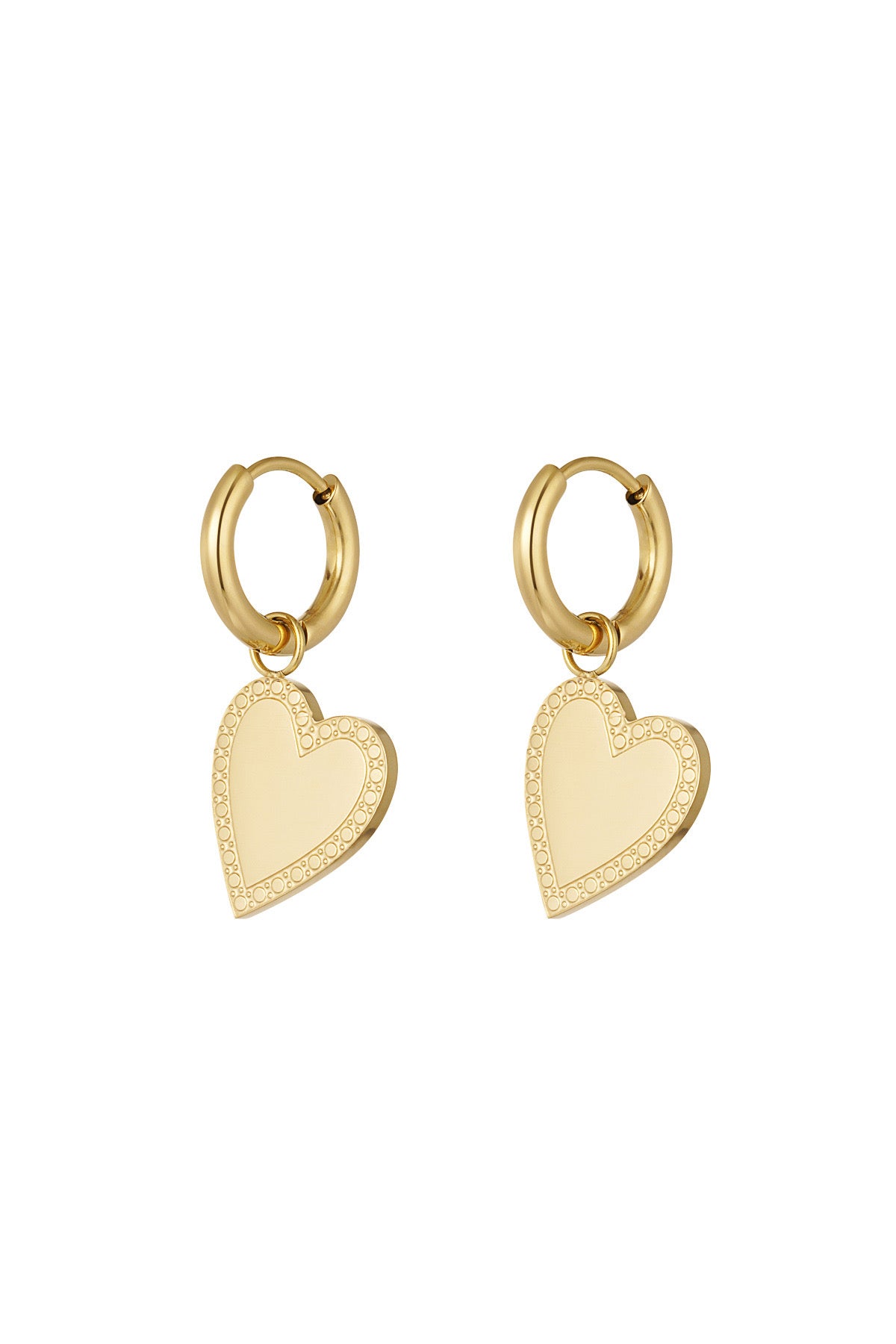 FLAT HEART hoops