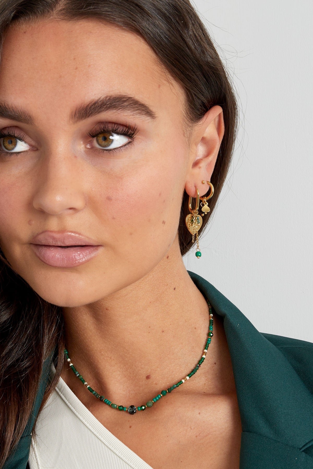 FOREST HEART earrings