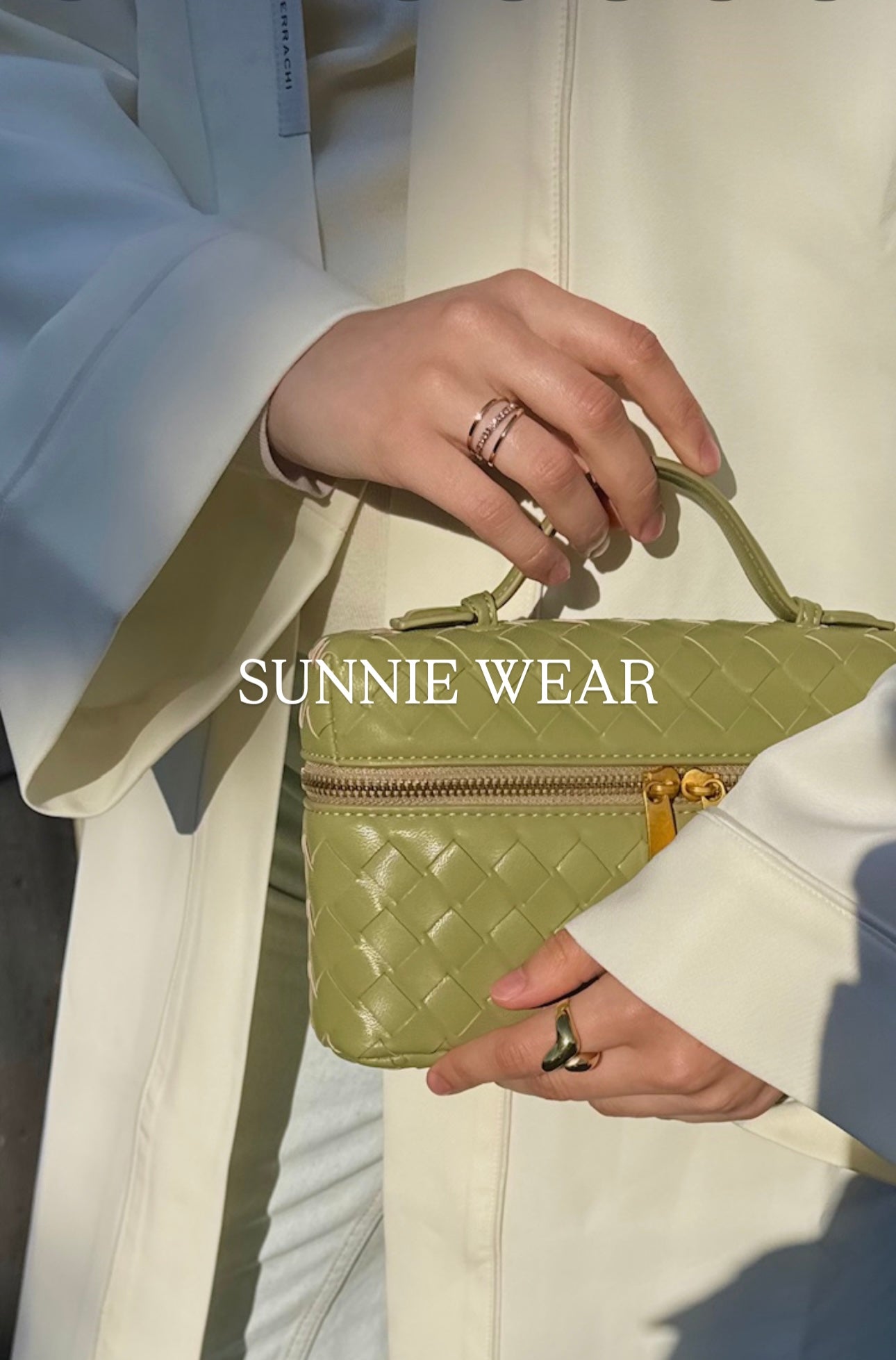 WOVEN BAG matcha