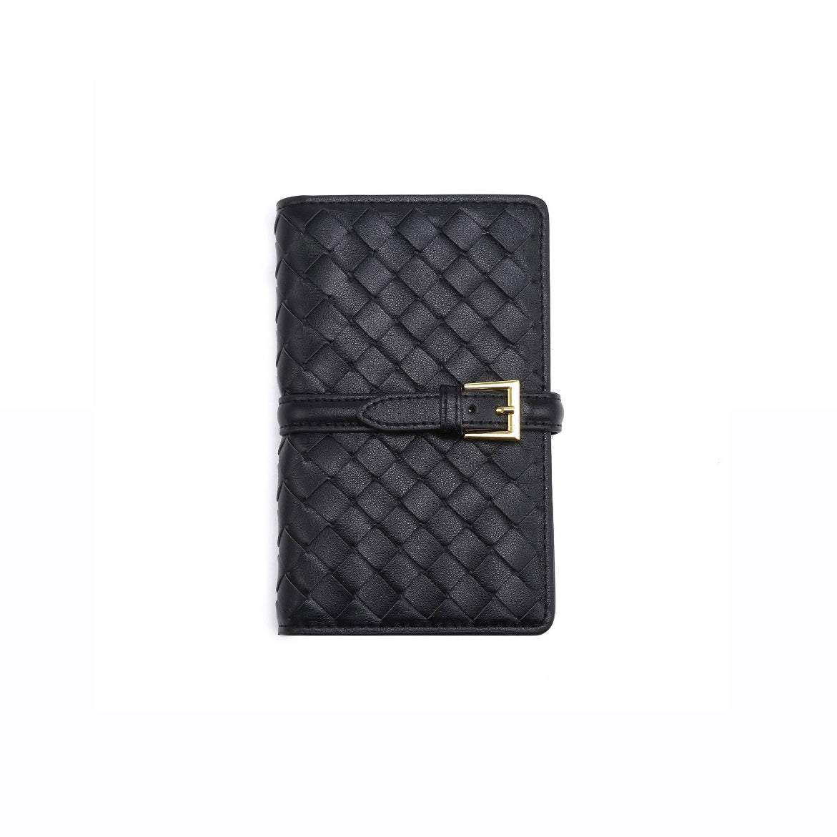 WOVEN WALLET black