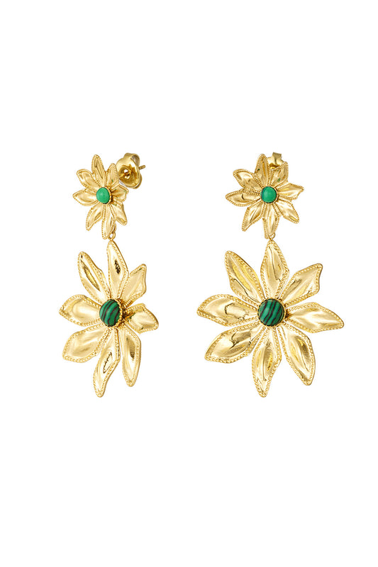 LEAF LUSTRE earrings