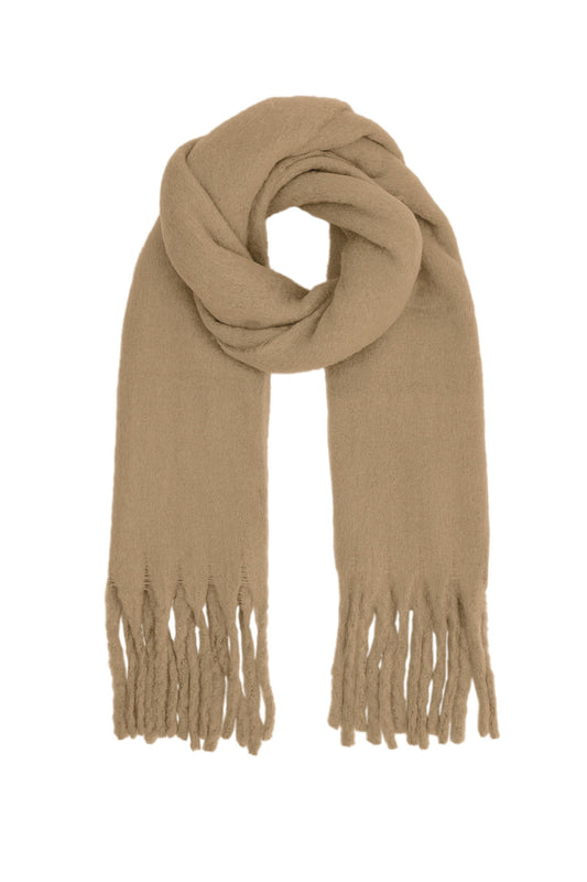 COZY SCARF camel