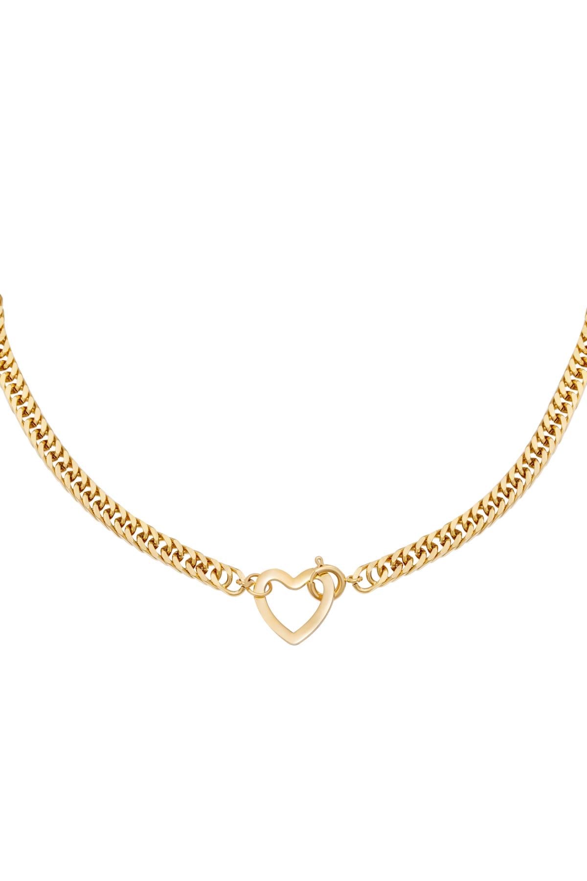 CHUNKY HEART necklace
