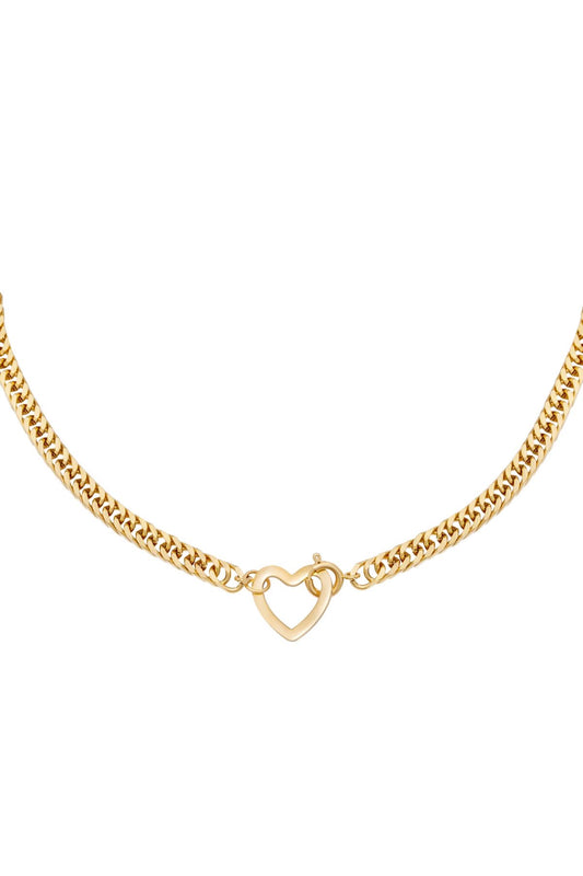 CHUNKY HEART necklace