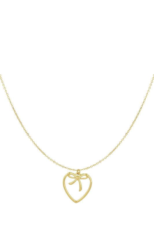 HEARTBOW necklace