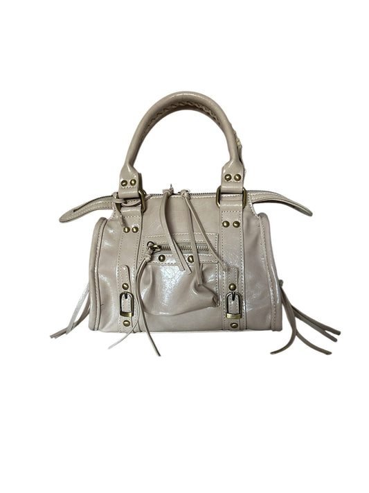 CITY BAG S shiny beige