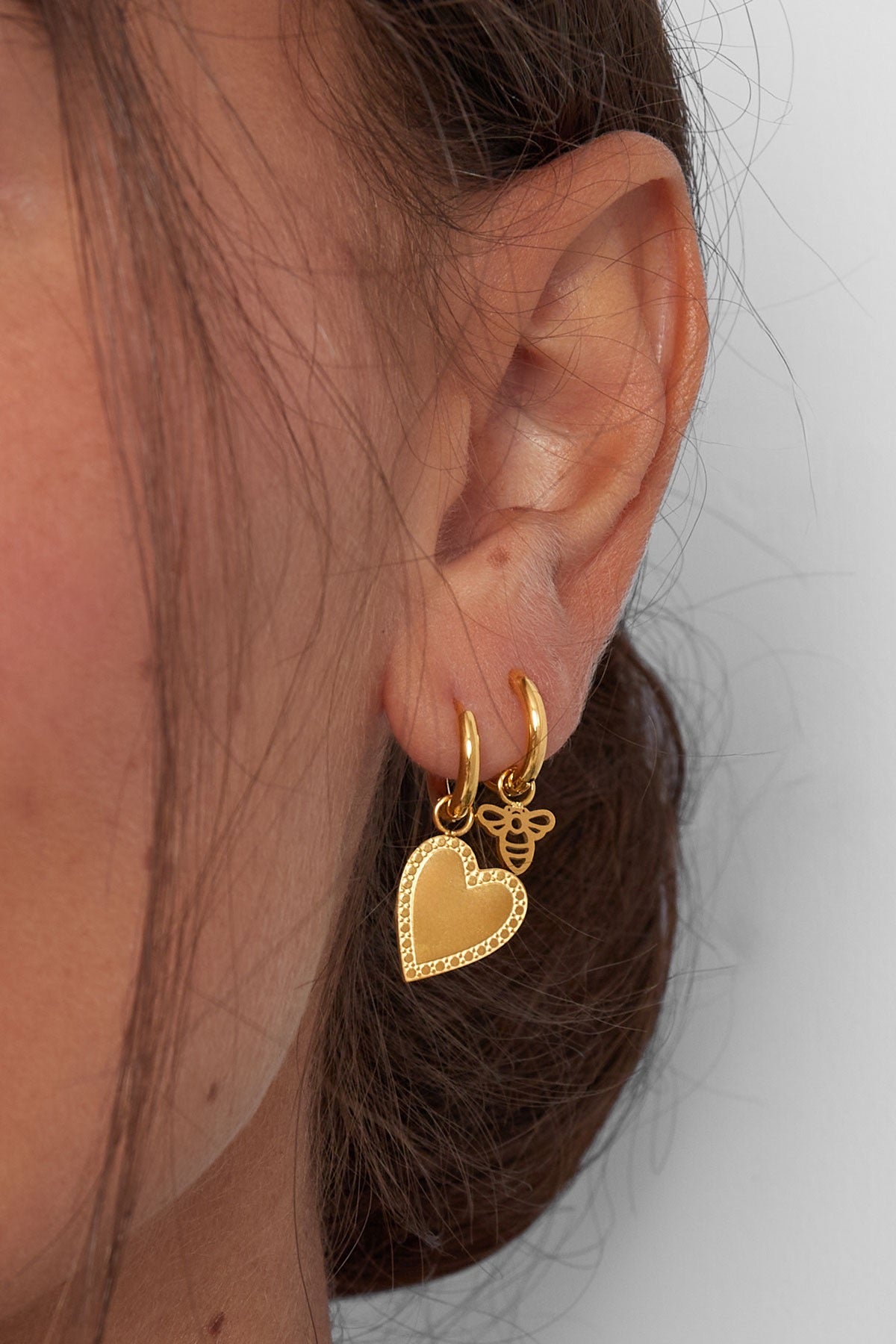 FLAT HEART hoops