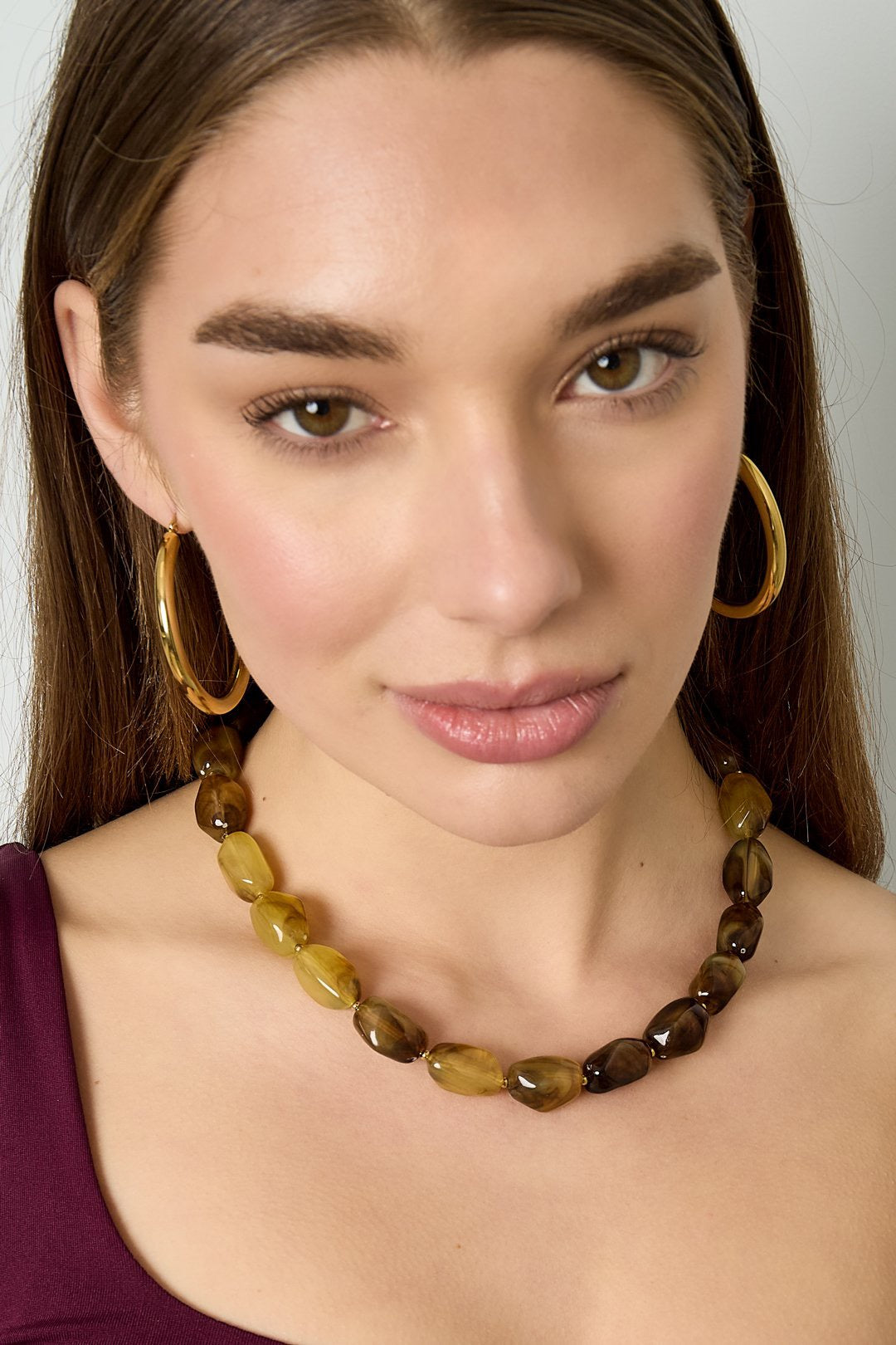 BEAD NECKLACE organic