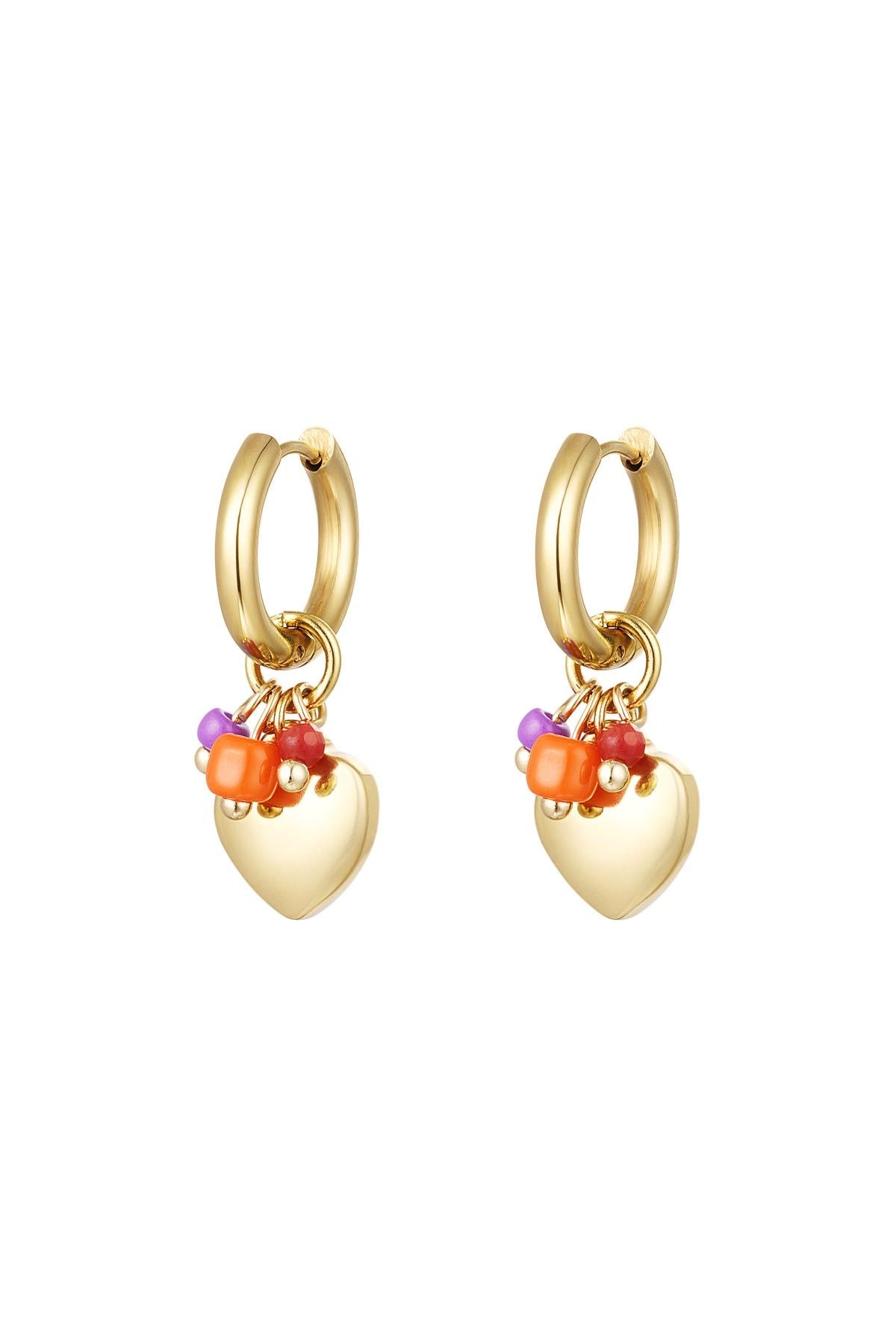 FIRE HEART hoops