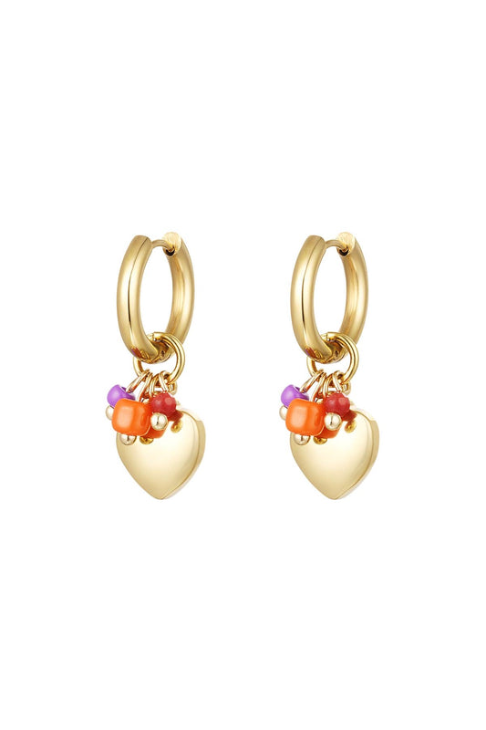 FIRE HEART hoops