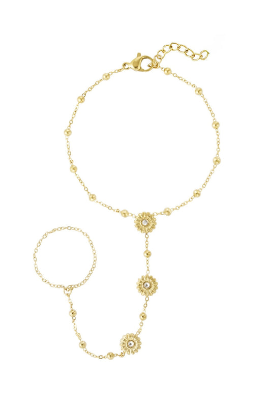 FLOWER PARTY hand chain