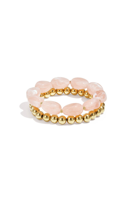 BEAD BRACELET pink