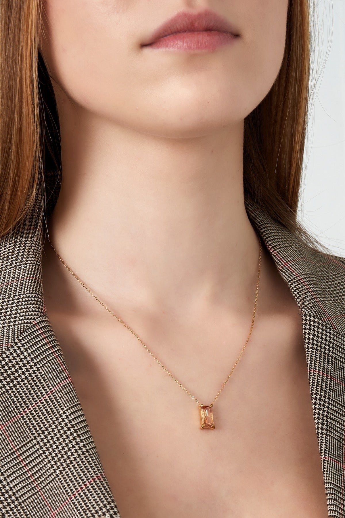 BAGUETTE necklace