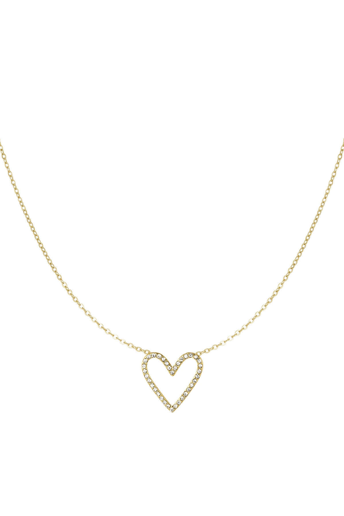 SPARKLY HEART necklace