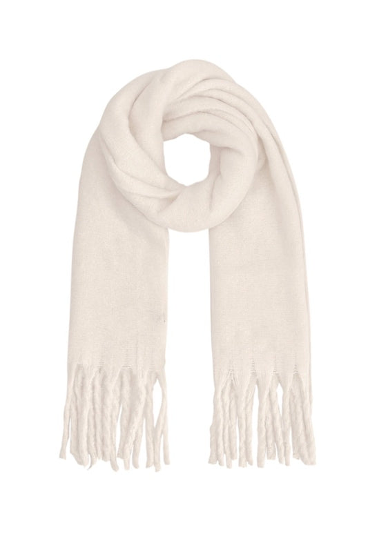 COZY SCARF off-white