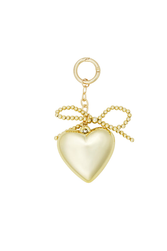 GOLDEN HEART keychain