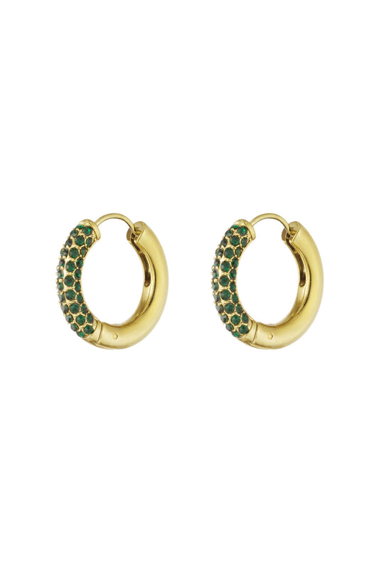 GREEN BEAM hoops