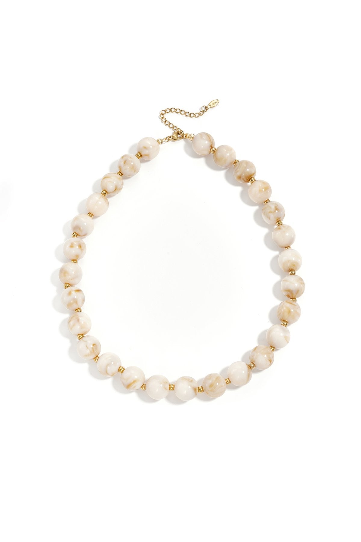 BEAD NECKLACE nude