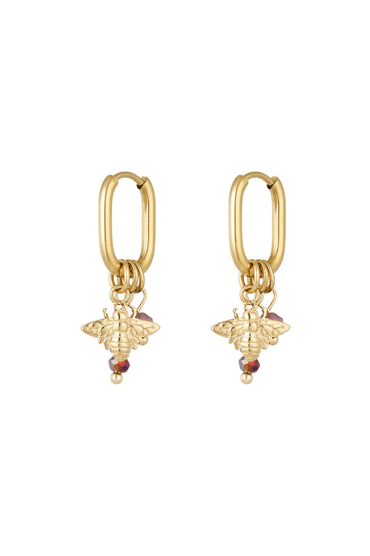 HONEY BEE earrings