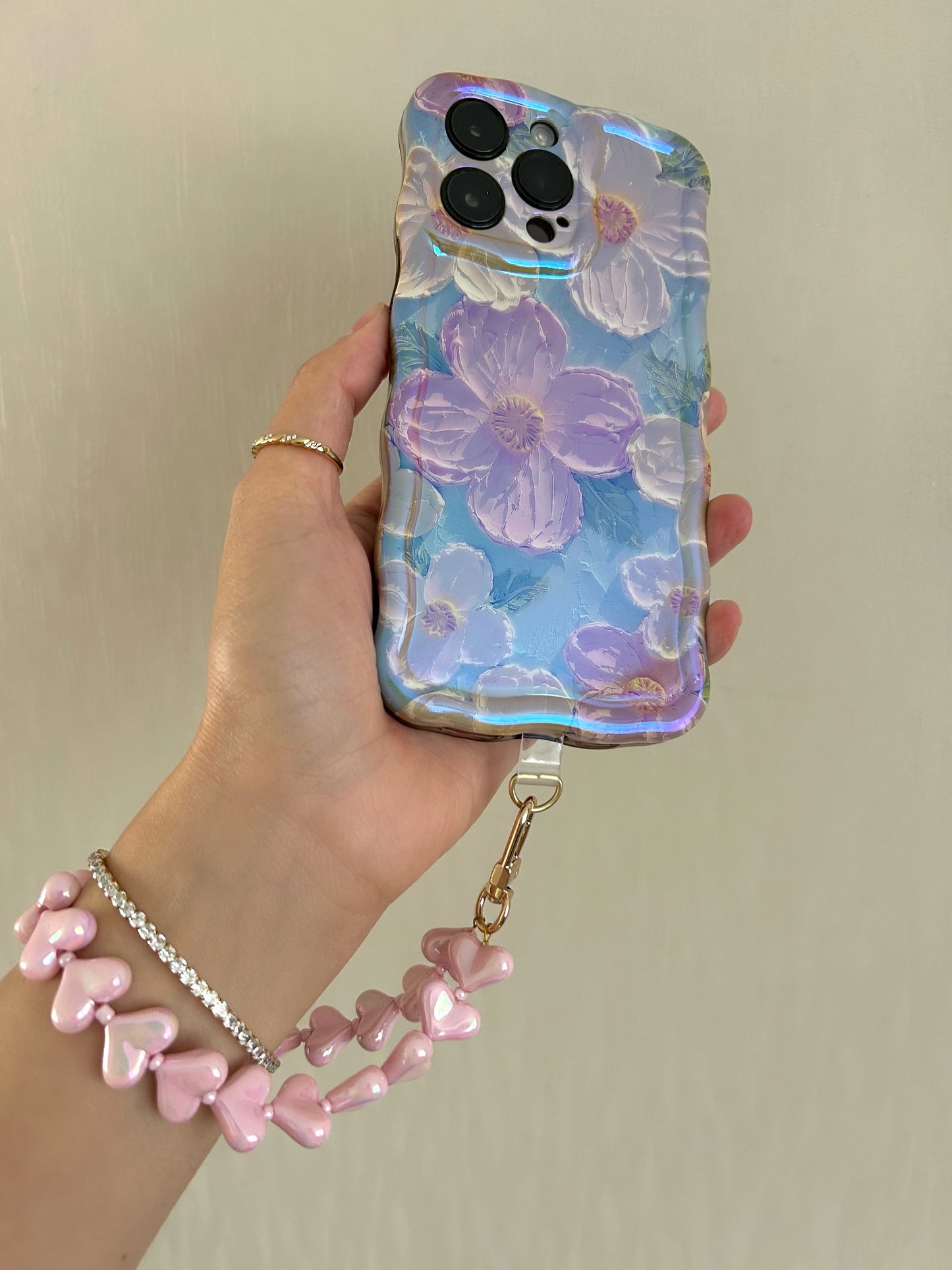 HEARTBEAT PINK phone cord