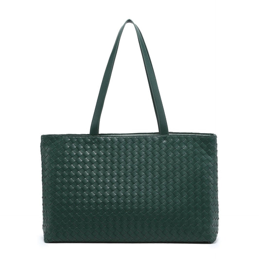 WOVEN TOTE BAG forest