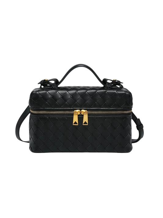 WOVEN BAG black