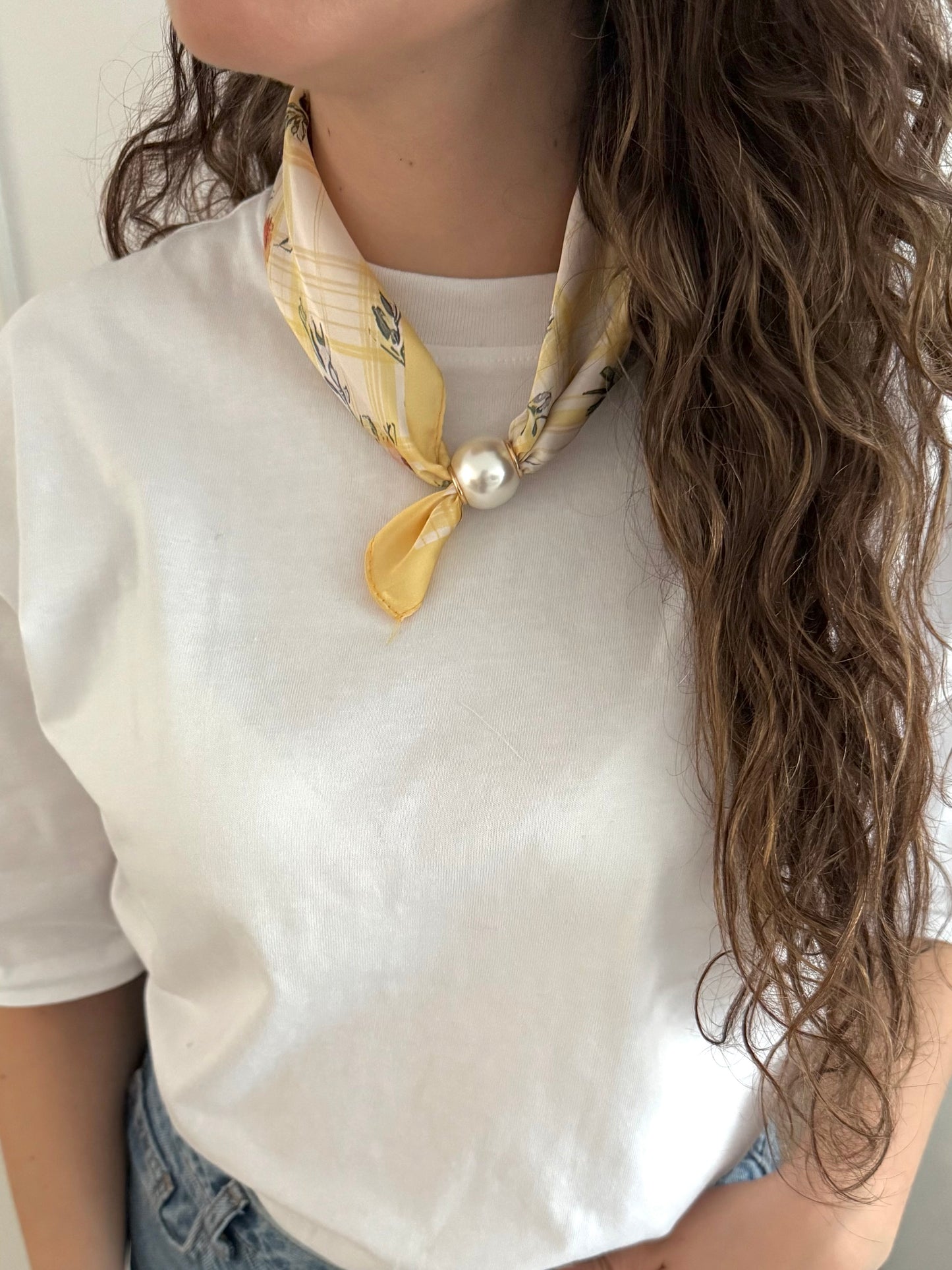 PEARL SCARF spring