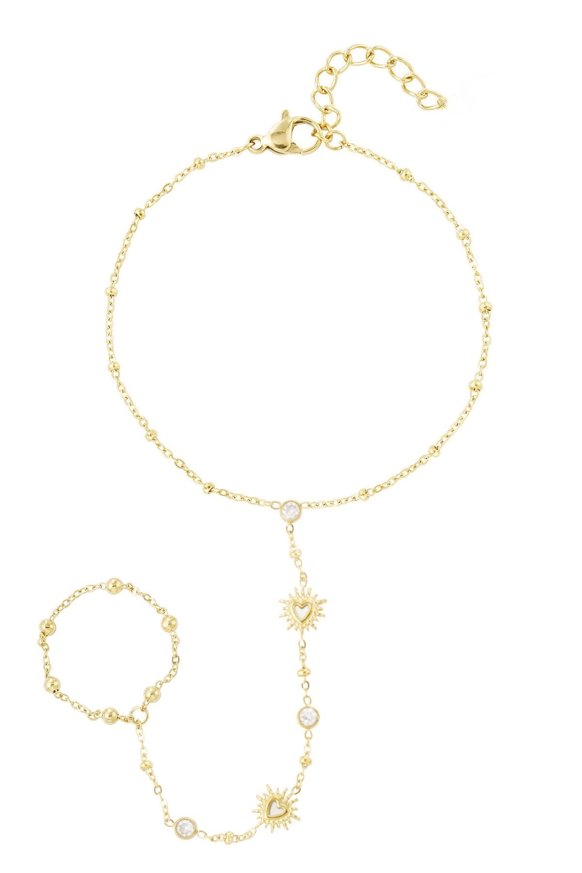 SUNNIE HEART hand chain