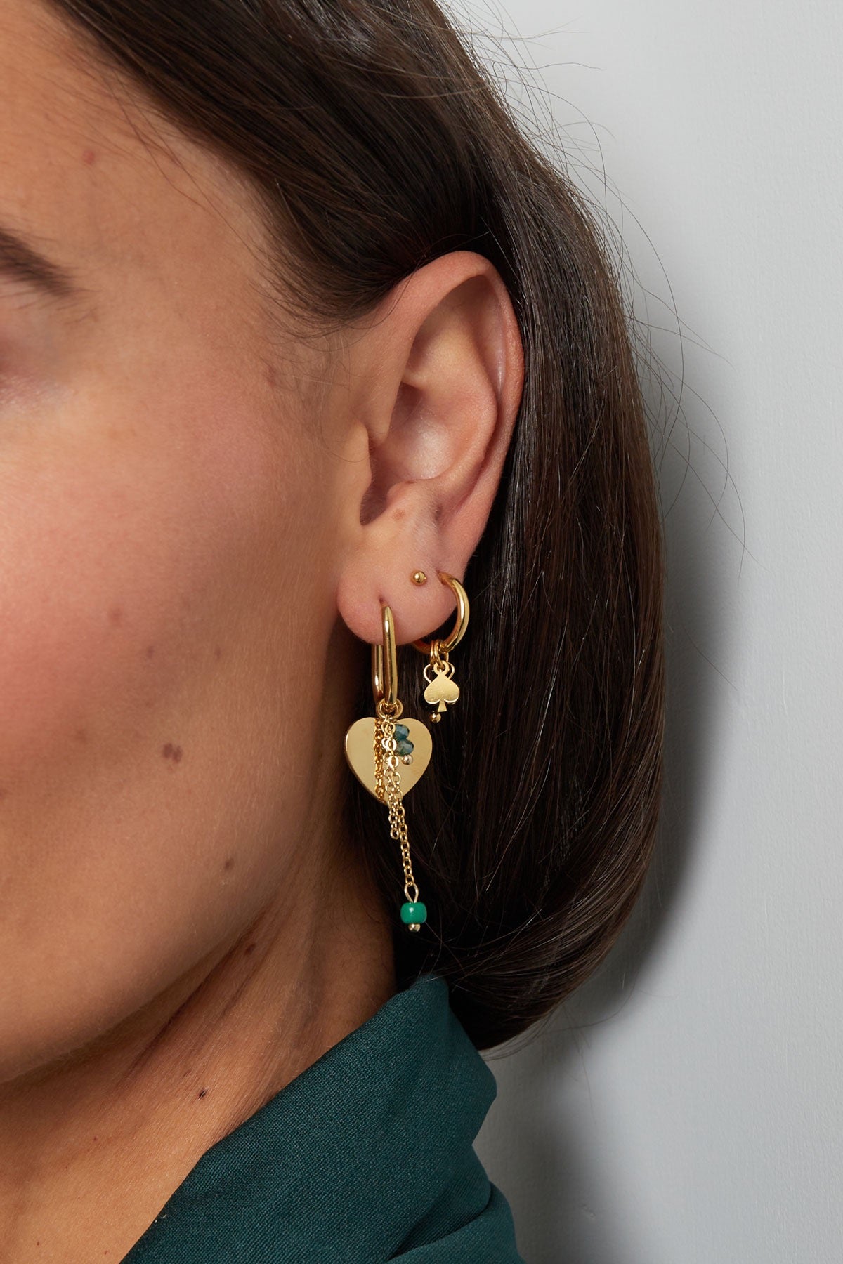 FOREST HEART earrings