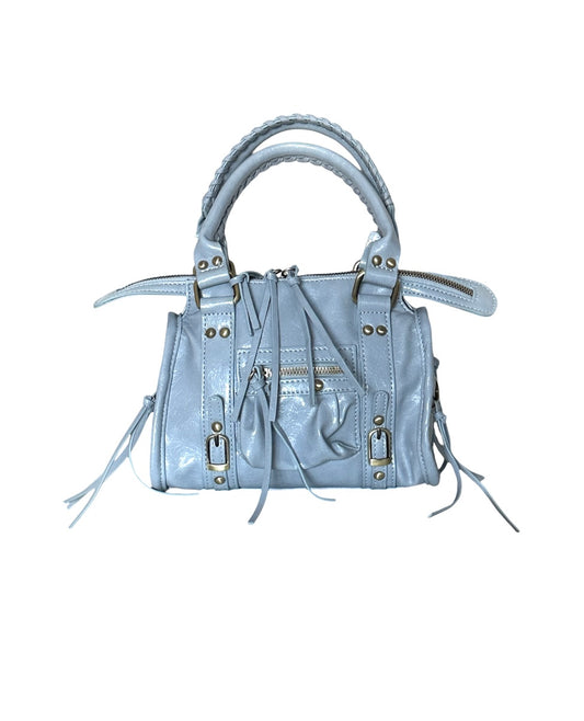 CITY BAG S shiny blue