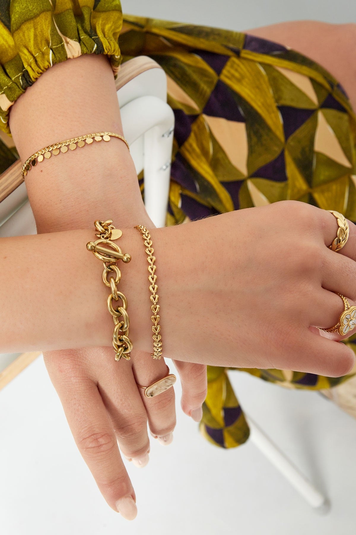 LINKED HEARTS bracelet