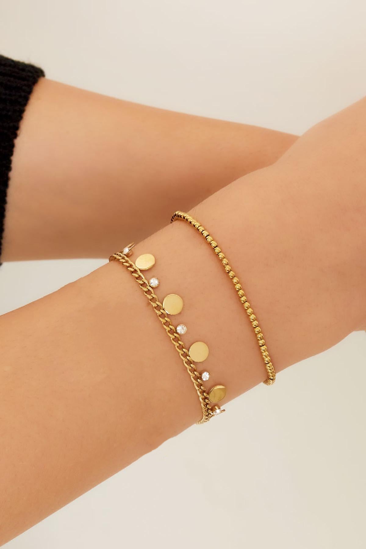 ICY COIN THICK bracelet