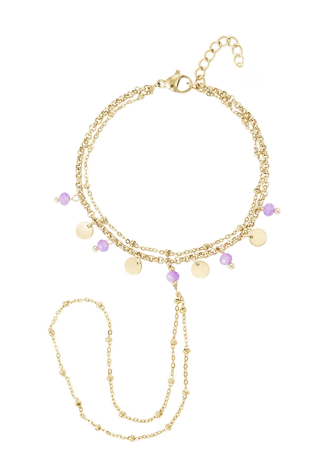 PURPLE RAIN hand chain