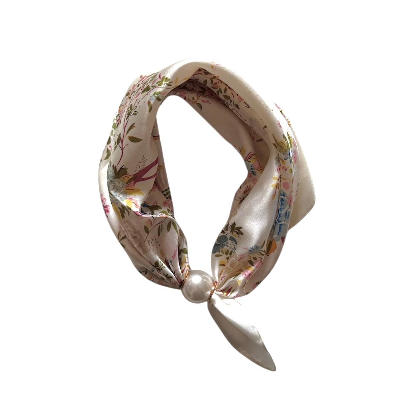 PEARL SCARF floral