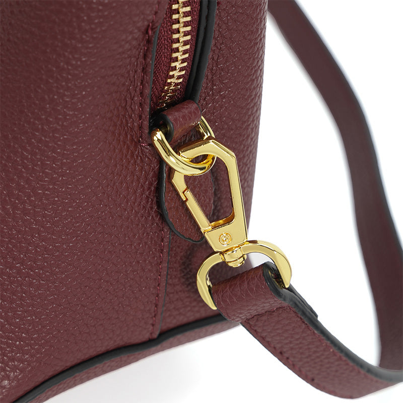 BUCKLE BAG taupe